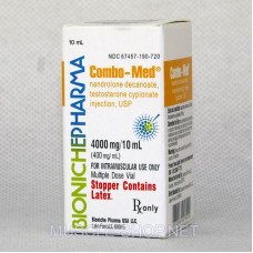 Combo-Med (nandrolone decanoate,testosterone cypionate) 4000 mg/10 ml Bioniche Pharma