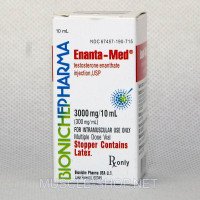 Enanta-Med (testosterone enanthate) 3000 mg/10 ml Bioniche Pharma