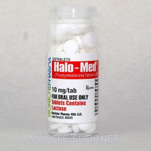 Halo-Med Halotestin (fluoxymesterone) 10 mg/tab 120Tablets Bioniche Pharma