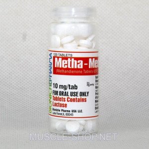 Metha-Med (Methandienone) 10 mg/tab 120Tablets Bioniche Pharma