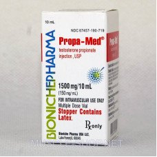 Propa-Med (testosterone propionate) 1500 mg/10 ml Bioniche Pharma