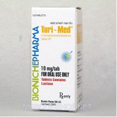 Turi-Med (Turinabol) 10 mg/tab 120Tablets Bioniche Pharma