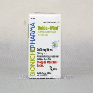 Bolda-Med (boldenone undecylenate) 3000 mg/10 ml Bioniche Pharma