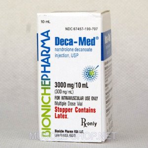 Deca-Med (nandrolone decanoate) 3000 mg/10 ml Bioniche Pharma