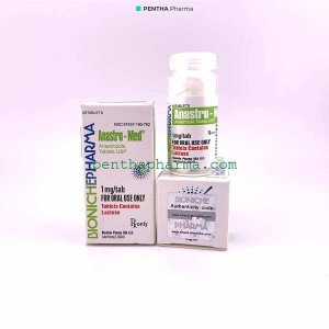 Anastro-Med (Anastrozole) 1 mg/tab 60Tablets Bioniche Pharma
